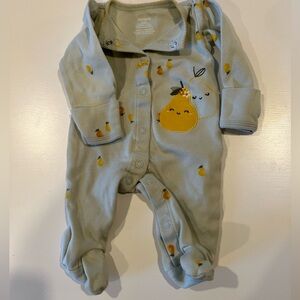 Pear onesie